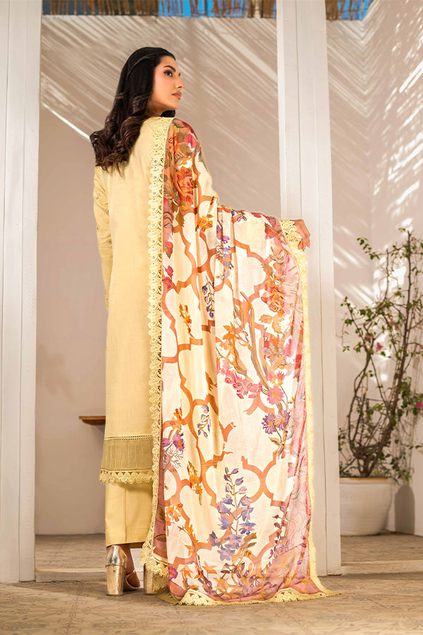 DOR Tehzeeb Preium Lawn`25 DTC # 04