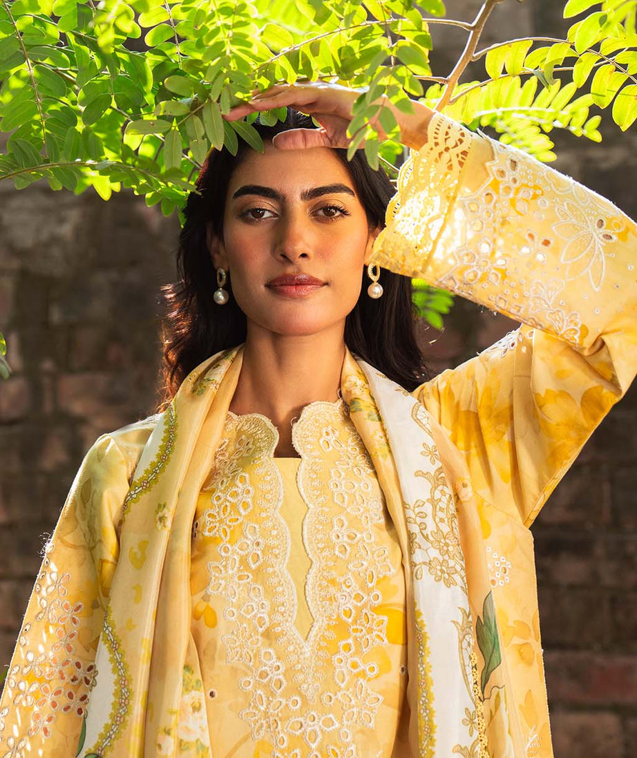 Neeshay Emb Lawn'25 (Butter Cup)