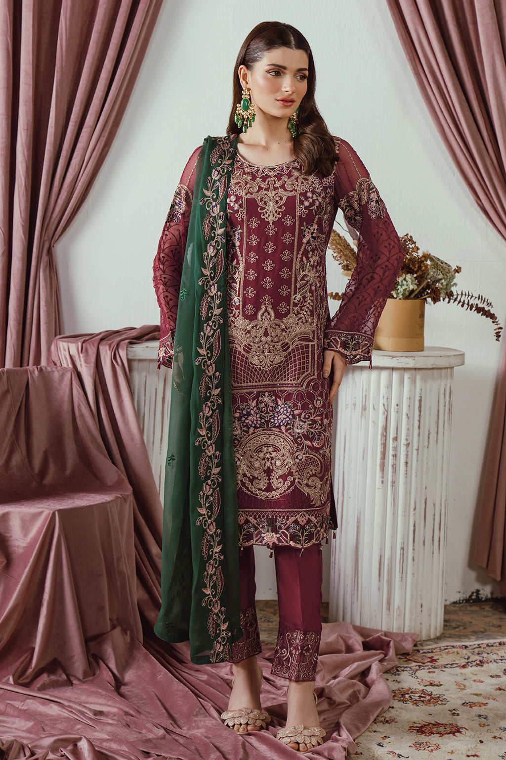 Ramsha Chiffon Collection`24 (Vol-25) F#2501