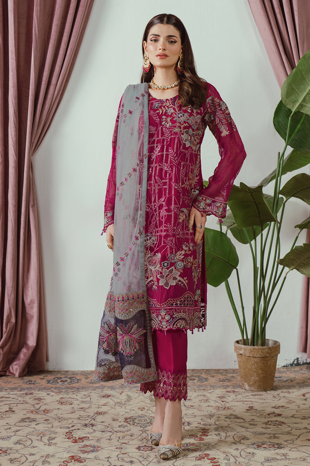 Ramsha Chiffon Collection`24 (Vol-25) F#2506