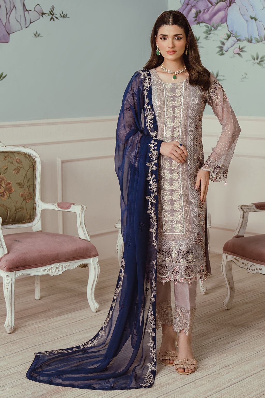 Ramsha Chiffon Collection`24 (Vol-25) F#2503