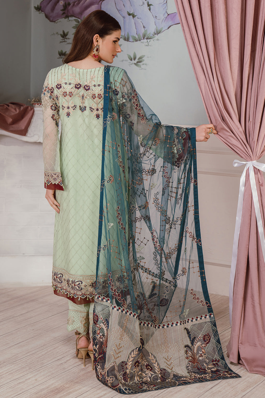 Ramsha Chiffon Collection`24 (Vol-25) F#2507