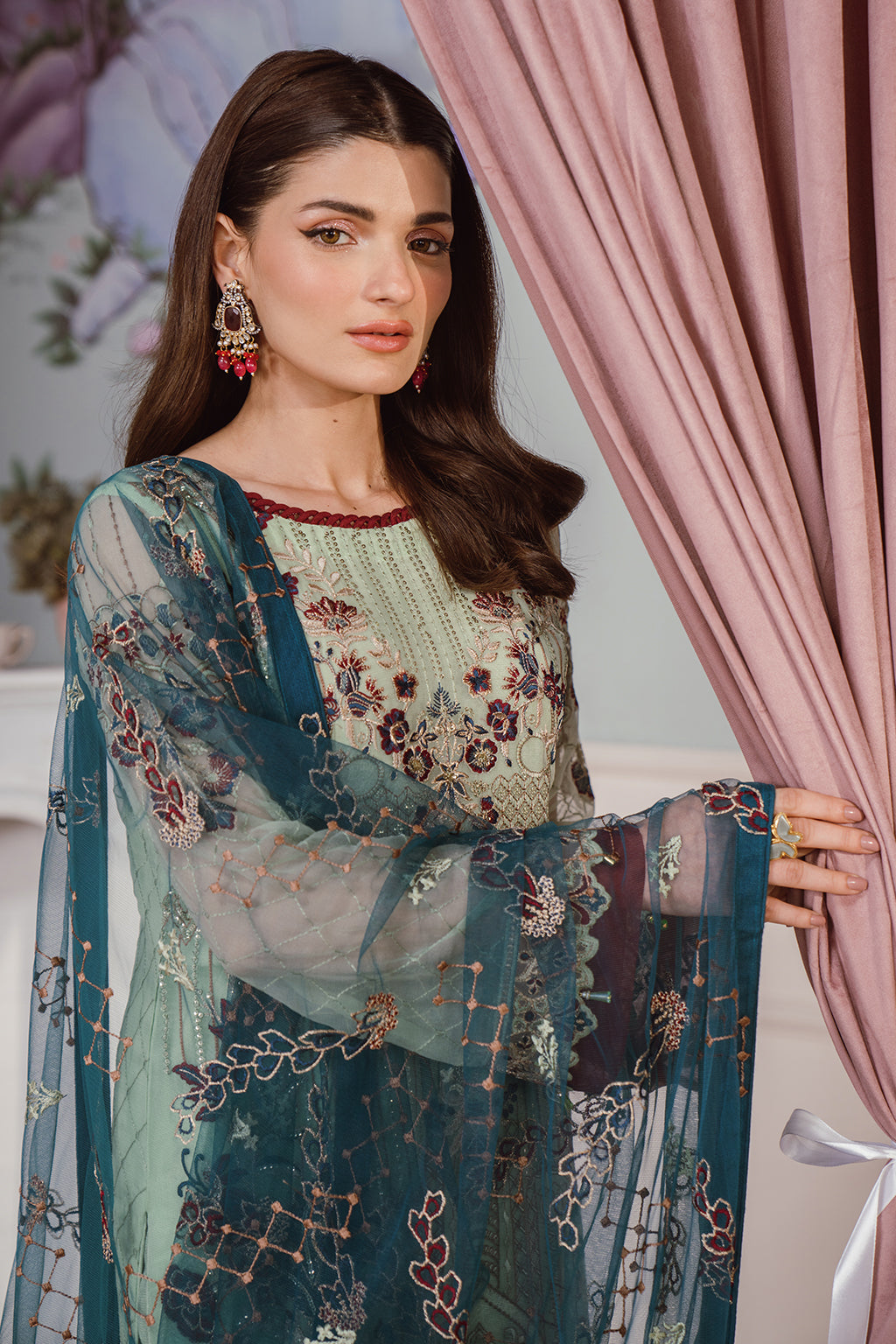 Ramsha Chiffon Collection`24 (Vol-25) F#2507