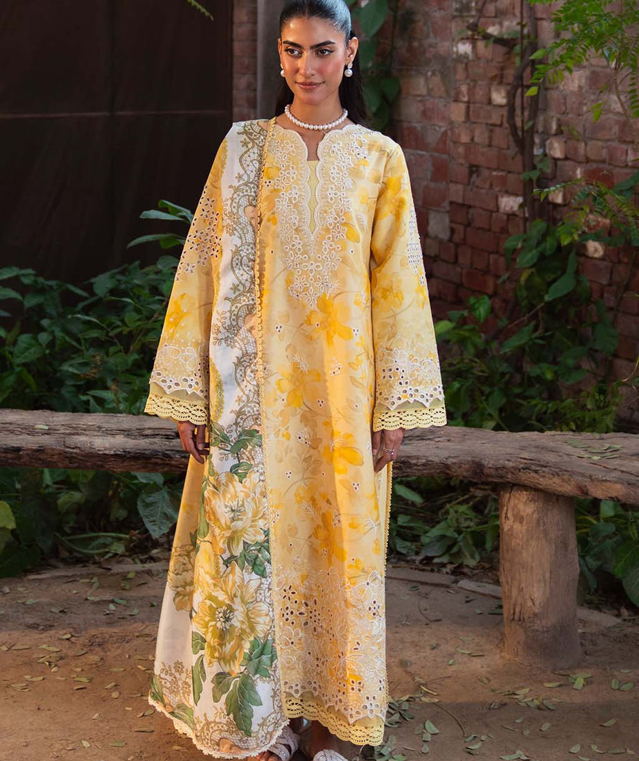 Neeshay Emb Lawn'25 (Butter Cup)