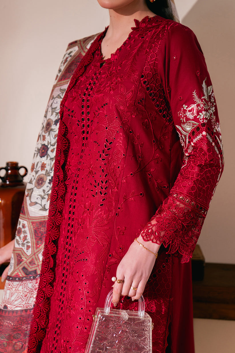 Neeshay Symphony Lawn'25 (Scarlet)