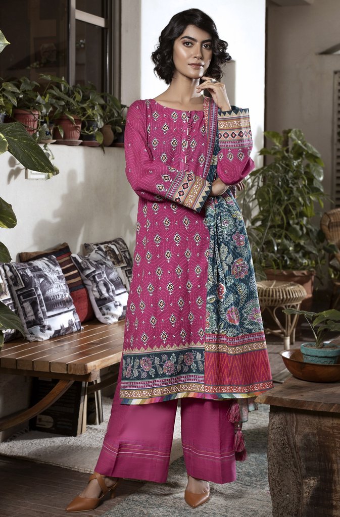 Lakhany Komal Khaddar`21 D#514 (Sh Pink)