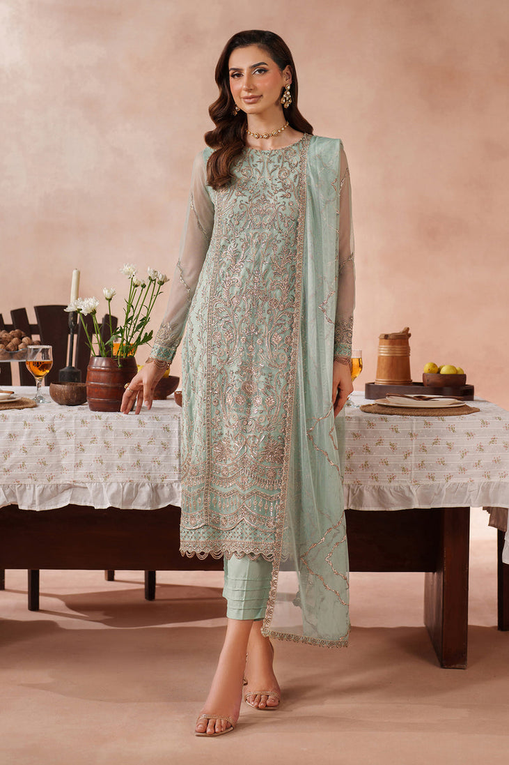 Mahrosh Unstitched Formals By Zarif'25 D#05 (ZARQA)