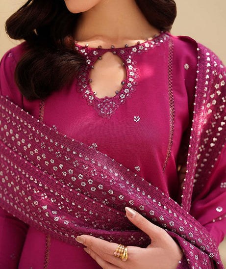 Zarif Tabeer Sequins E/Silk`26 D#04 HORAIN