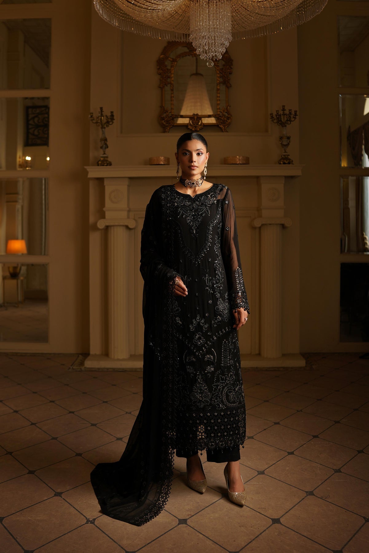 Maryams Aarzu Chiffon`25 (Vol-4) A#9005