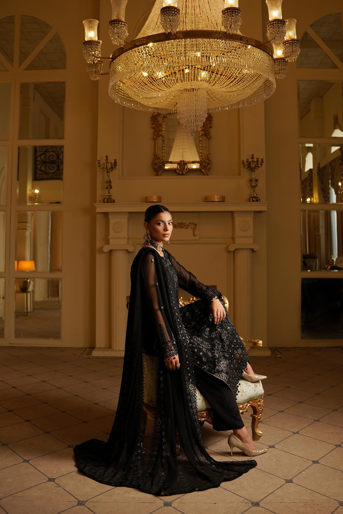 Maryams Aarzu Chiffon`25 (Vol-4) A#9005