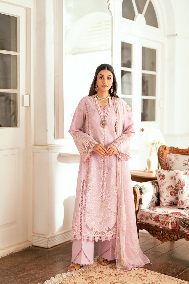 Qalamkar Luxury Lawn Eid Edit`25 SB#06