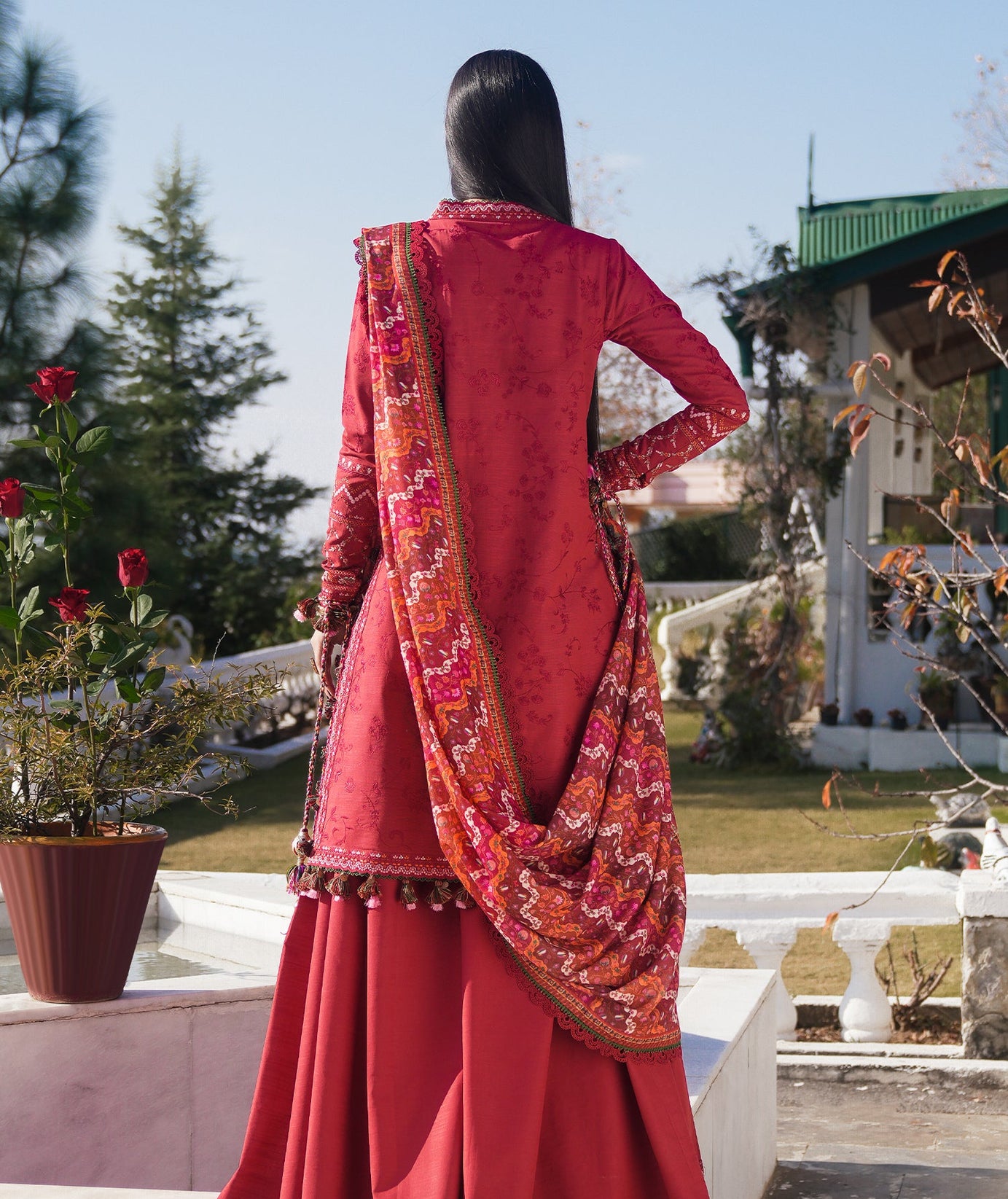 Hussain Rehar Winter Shawl`24 MANA