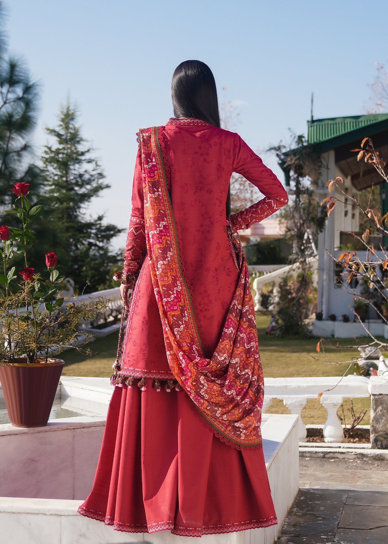 Hussain Rehar Winter Shawl`24 MANA