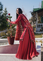 Hussain Rehar Winter Shawl`24 MANA