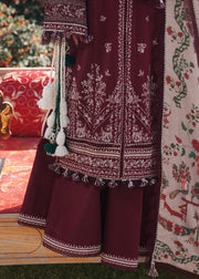 Hussain Rehar Winter Shawl`24 ZARAN