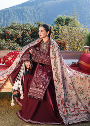 Hussain Rehar Winter Shawl`24 ZARAN
