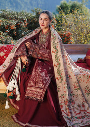 Hussain Rehar Winter Shawl`24 ZARAN