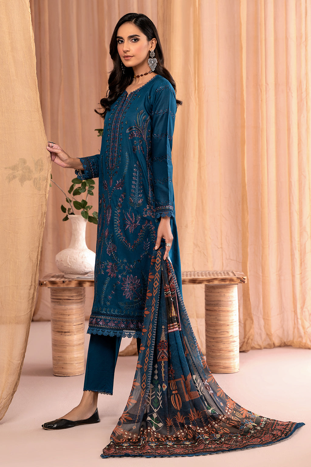 Zarif Print Lawn'24 ZEA#04