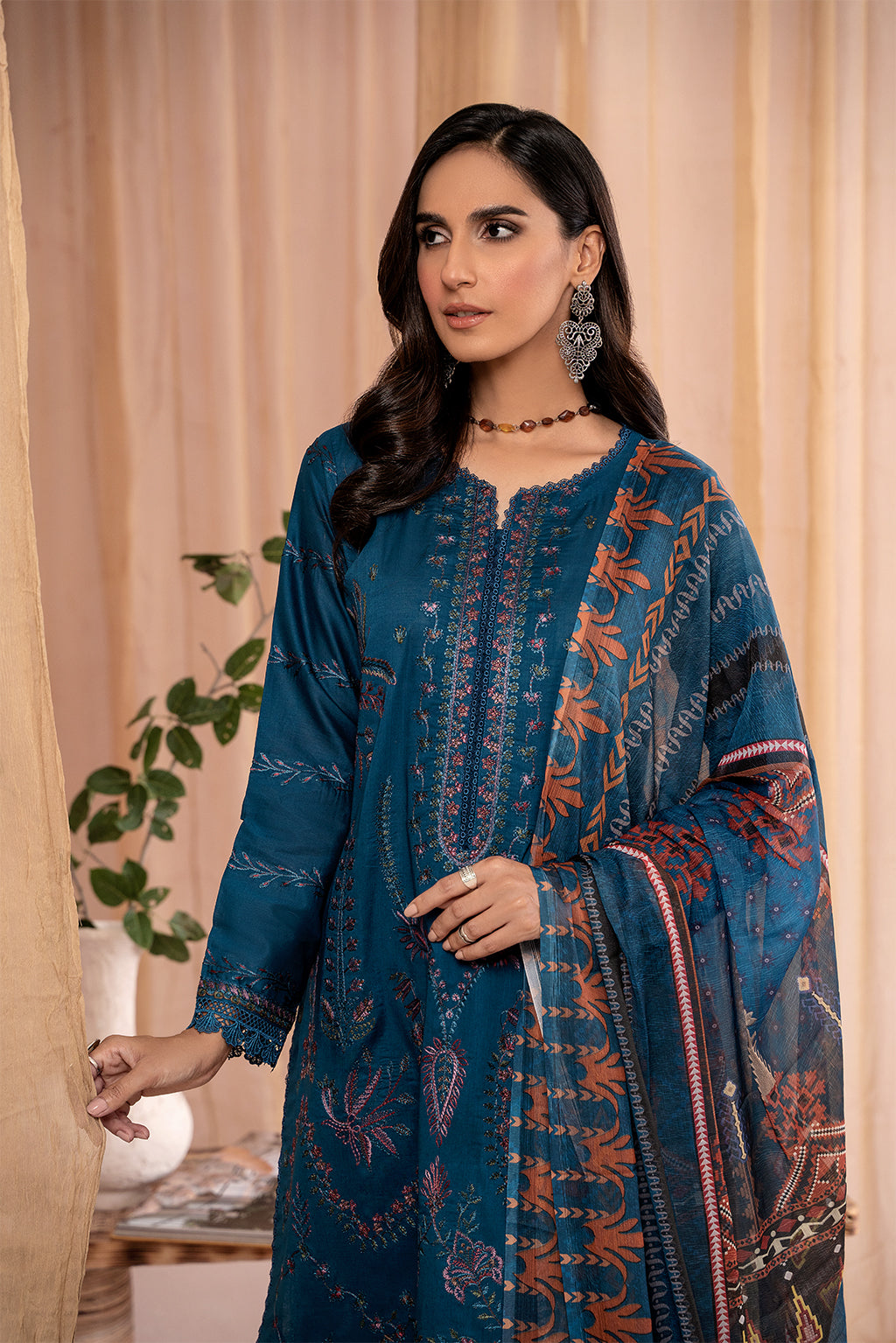 Zarif Print Lawn'24 ZEA#04