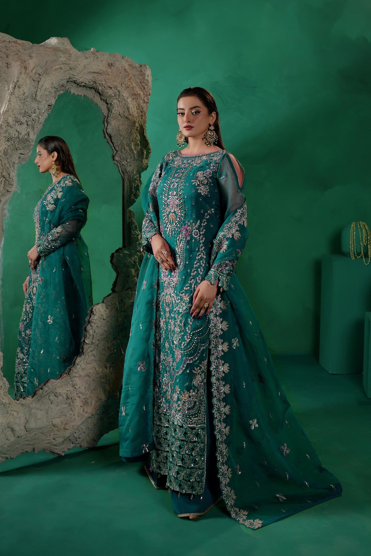 Maryam`s Tabeer Organza`26 (Vol-2) D#8016