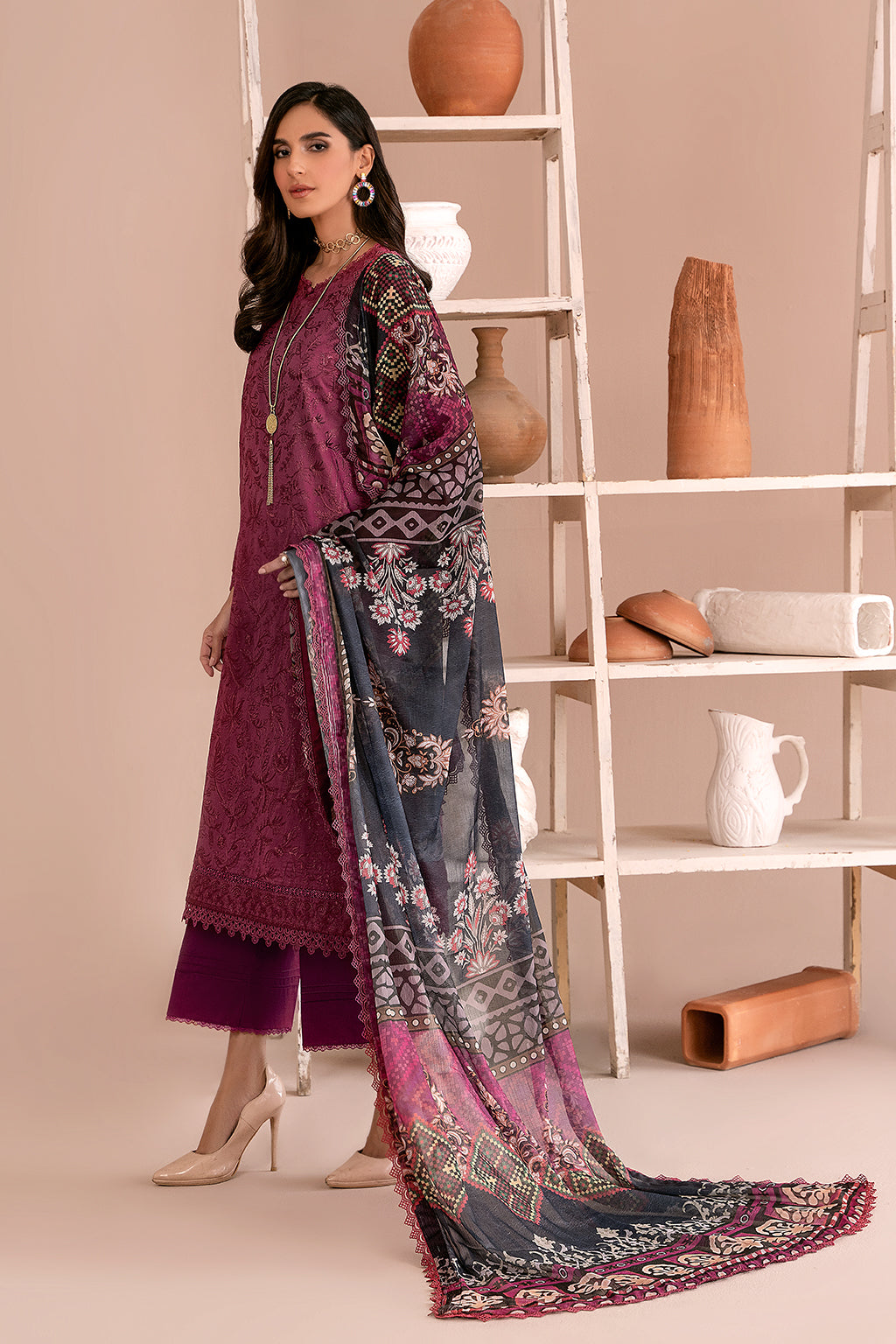 Zarif Print Lawn'24 ZEA#06