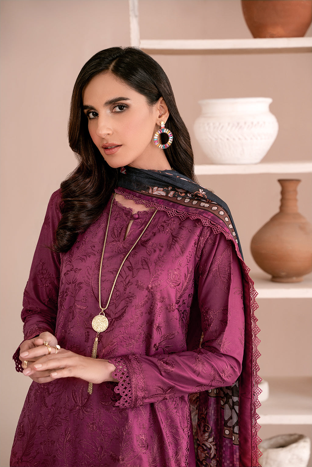 Zarif Print Lawn'24 ZEA#06