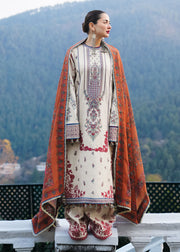 Hussain Rehar Winter Shawl`24 ALMAS