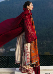 Hussain Rehar Winter Shawl`24 ALMAS