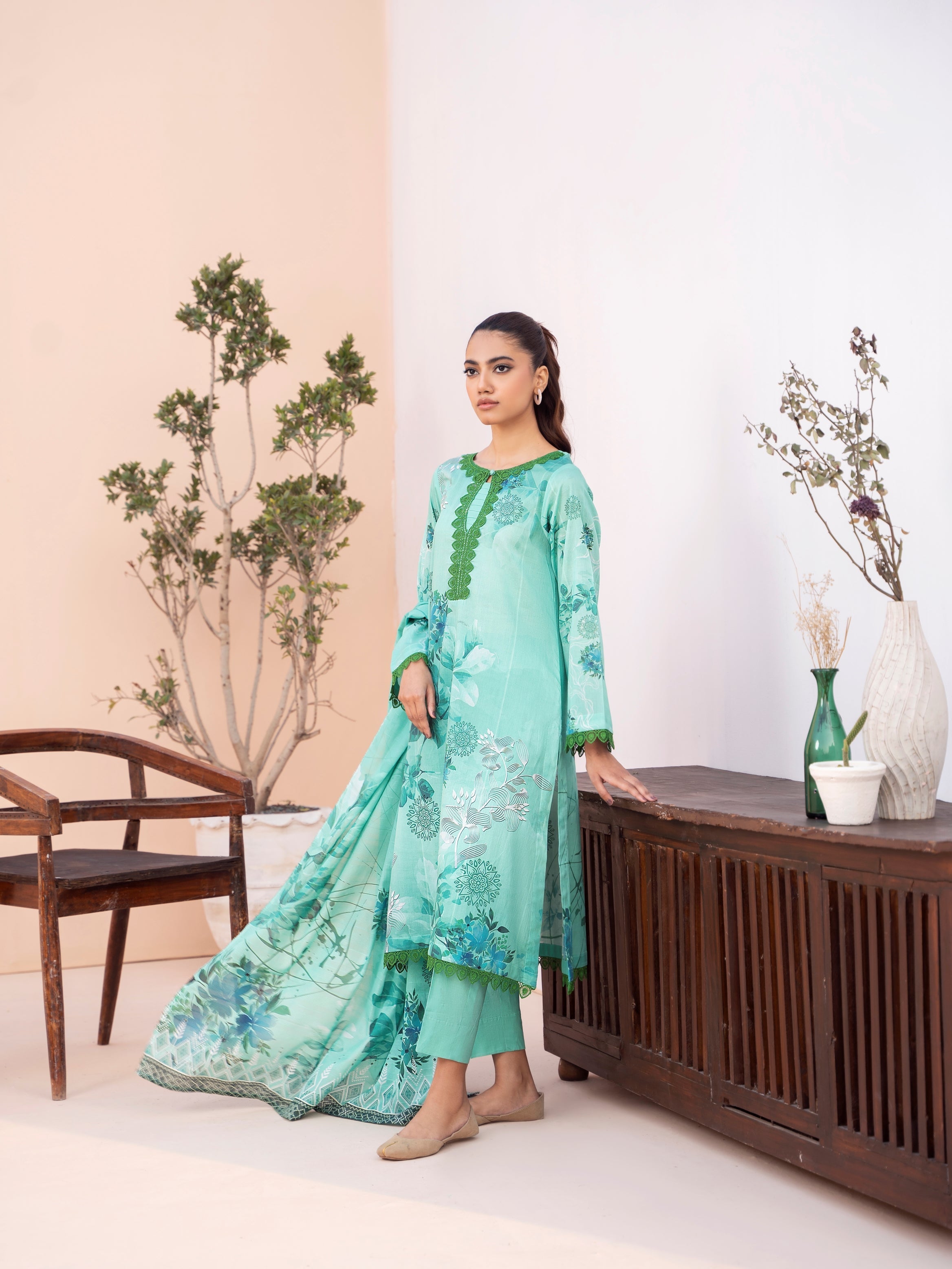 Lala Mahee Doria Lawn'25 LS#174