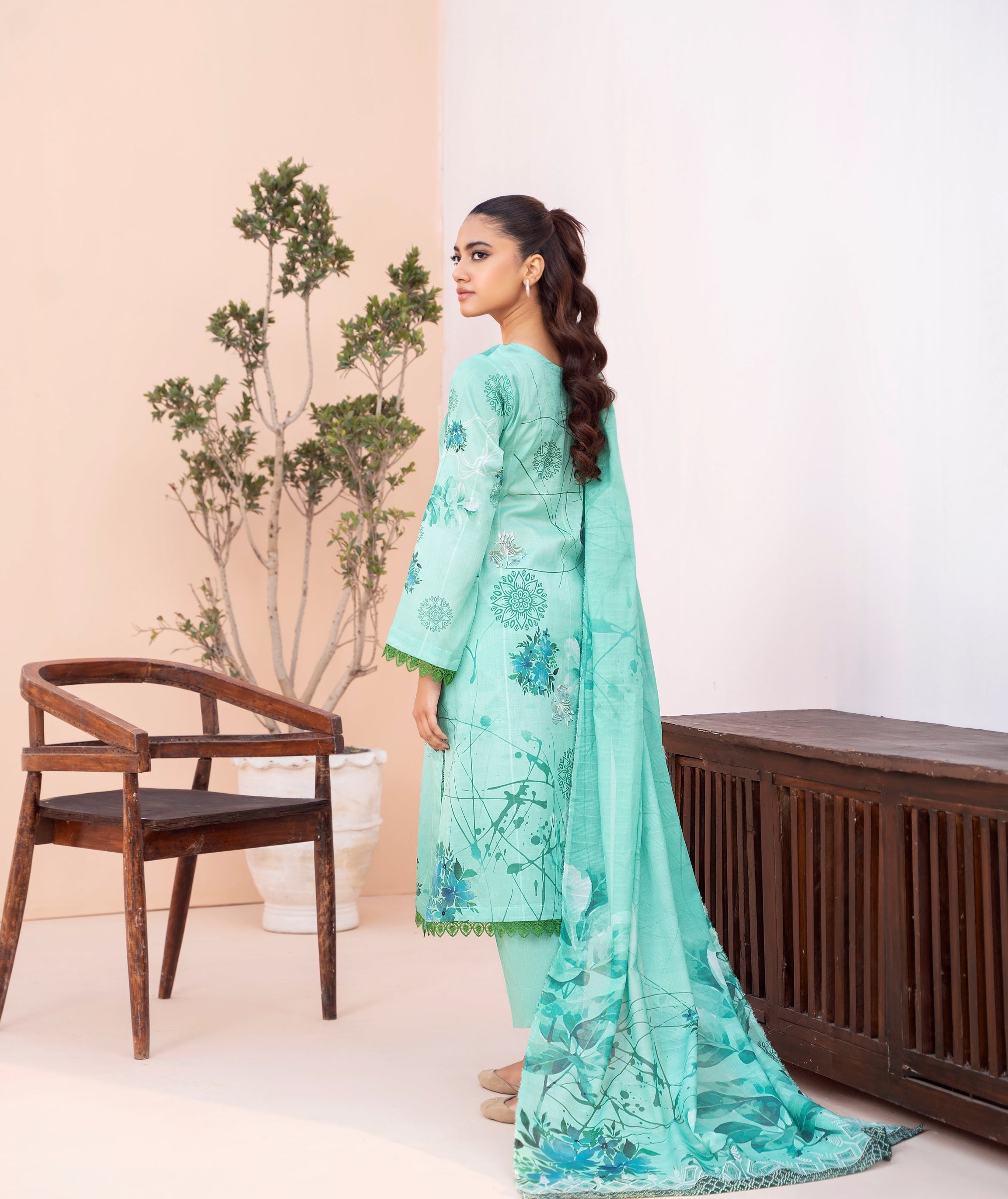 Lala Mahee Doria Lawn'25 LS#174