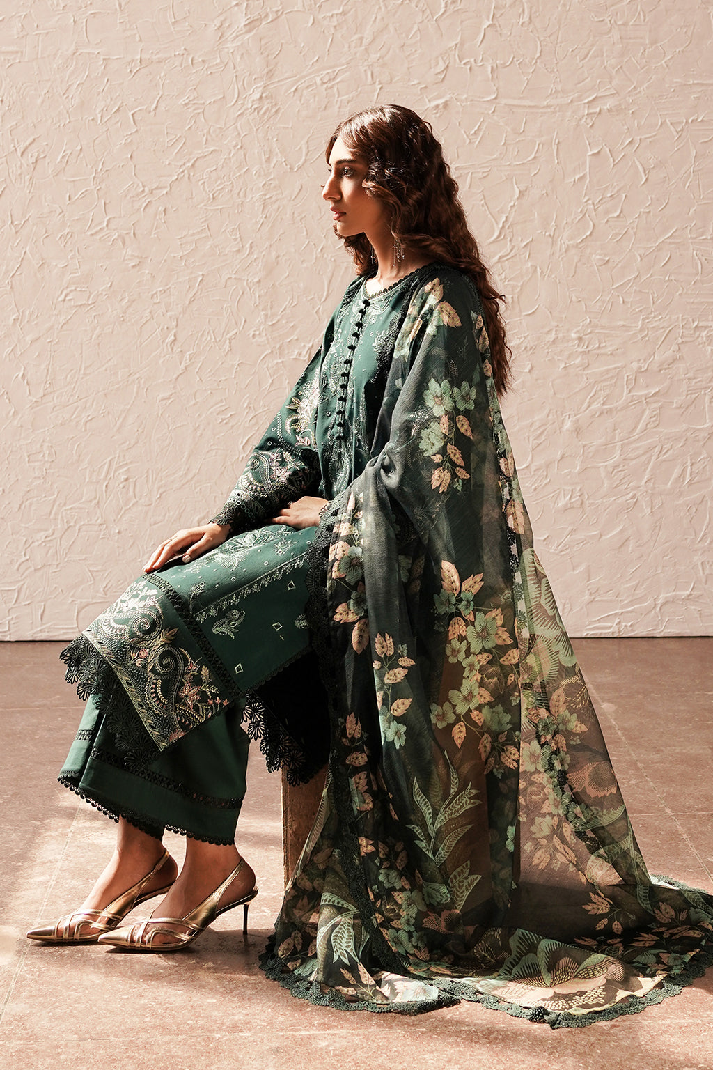 Afrozeh Festive C/Kari Lawn`24 D#04 Viridian