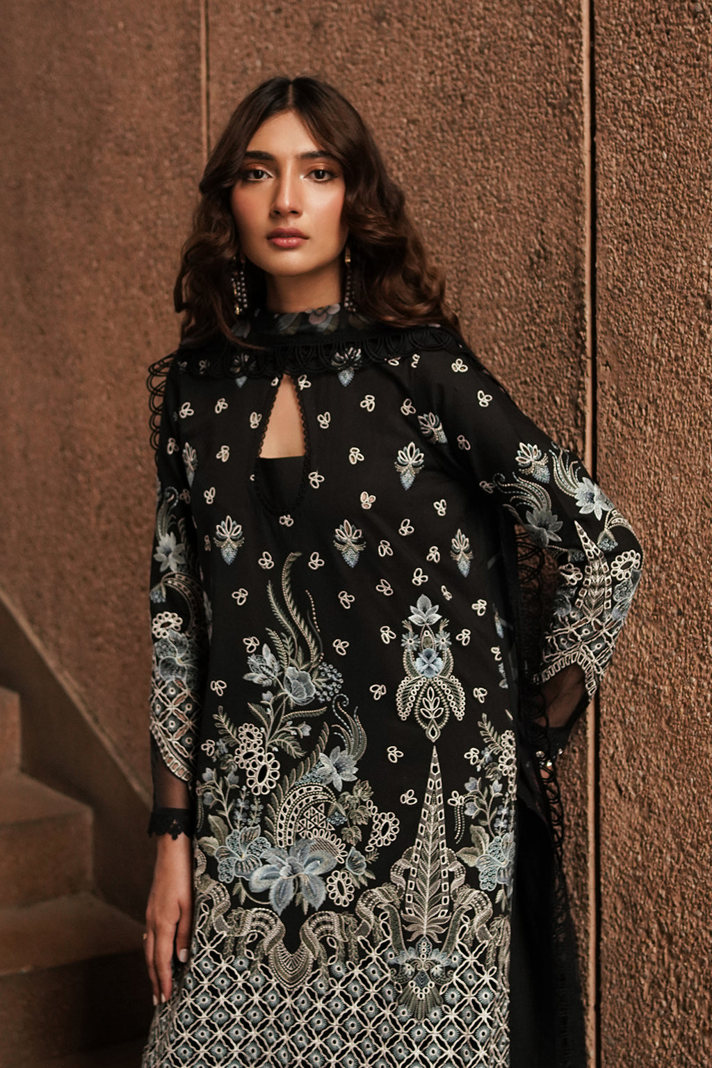 Afrozeh Festive C/Kari Lawn`24 D#05 Caviar