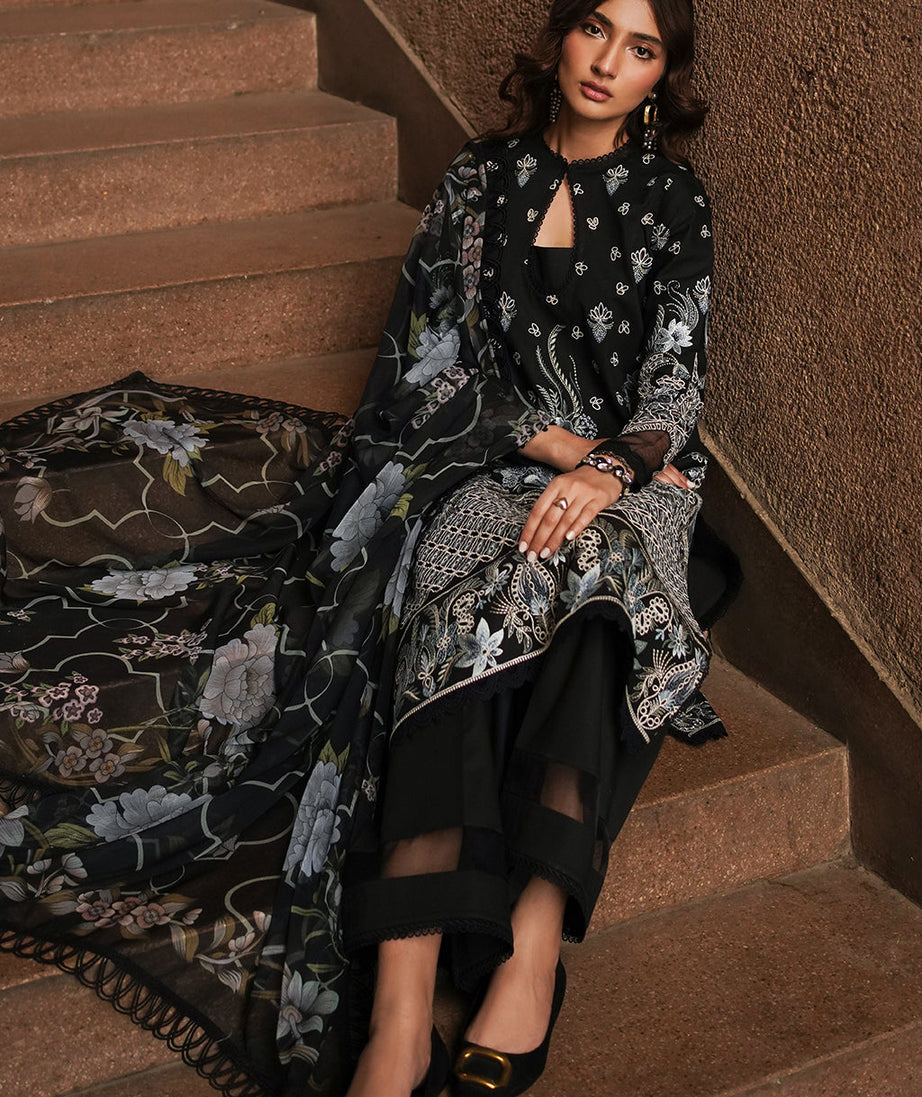 Afrozeh Festive C/Kari Lawn`24 D#05 Caviar