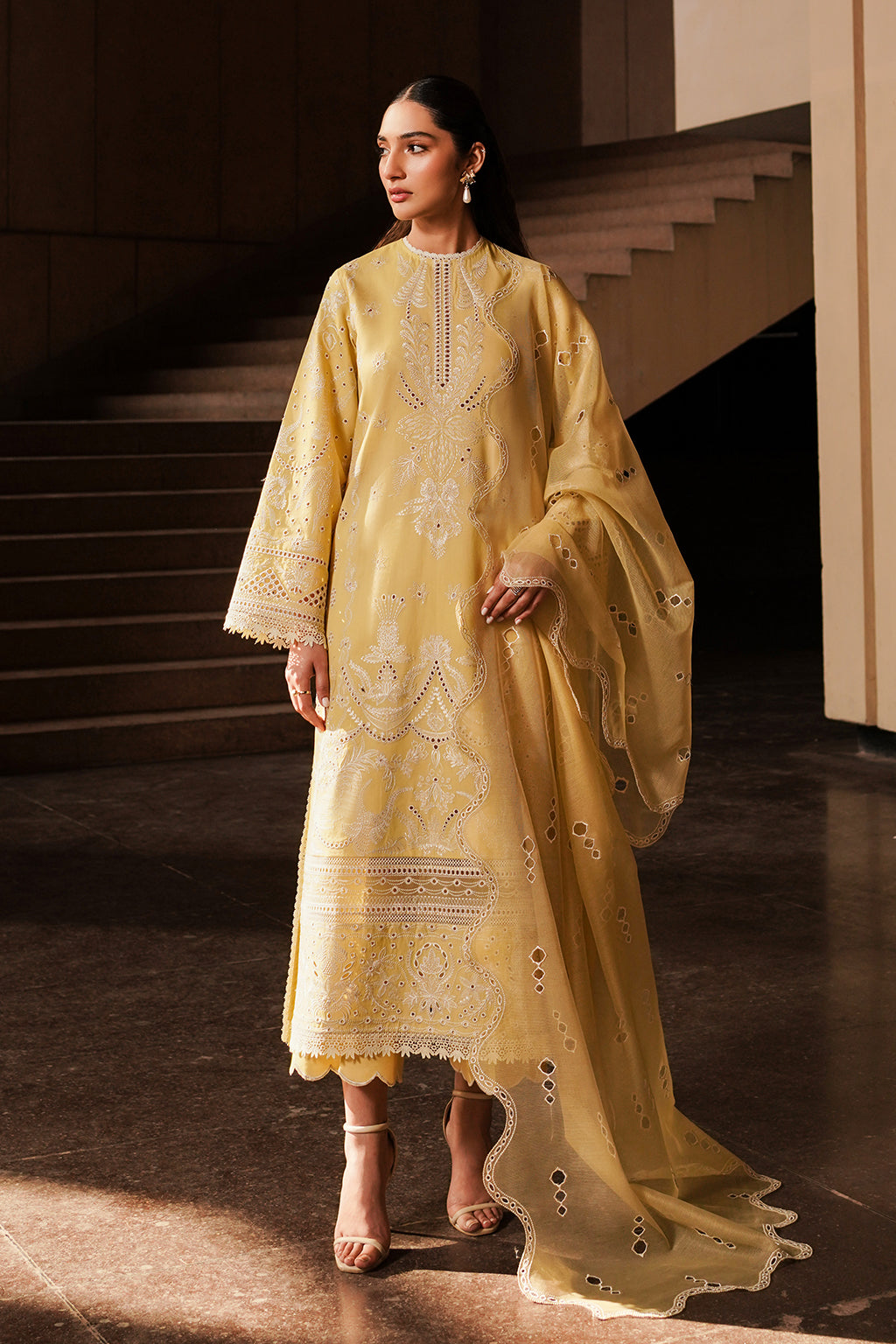 Afrozeh Festive C/Kari Lawn`24 D#01 Canary