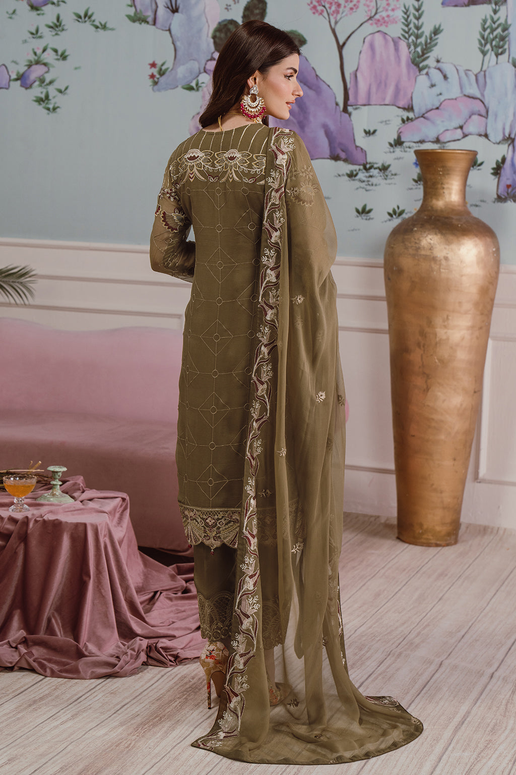 Ramsha Chiffon Collection`24 (Vol-25) F#2510