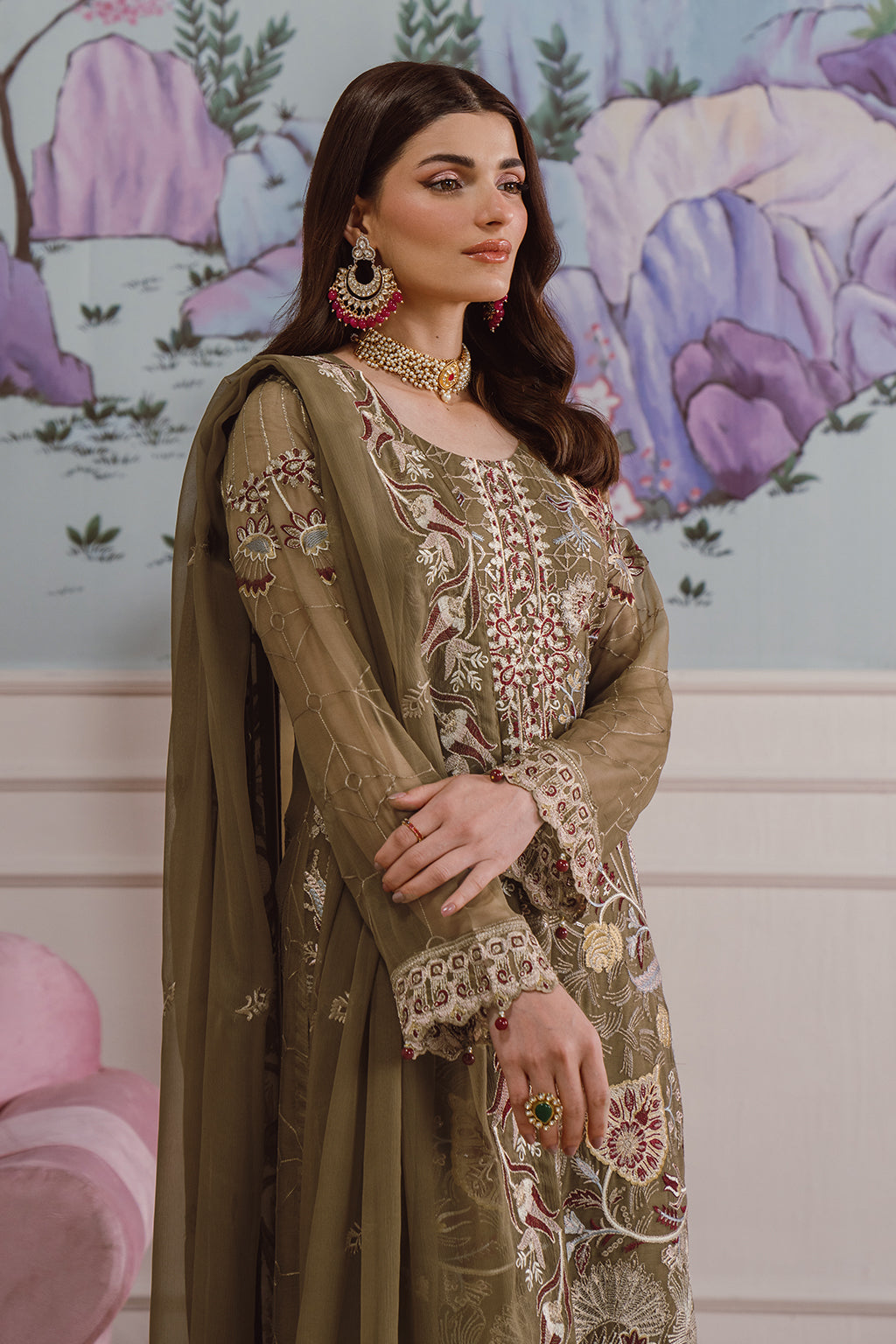 Ramsha Chiffon Collection`24 (Vol-25) F#2510