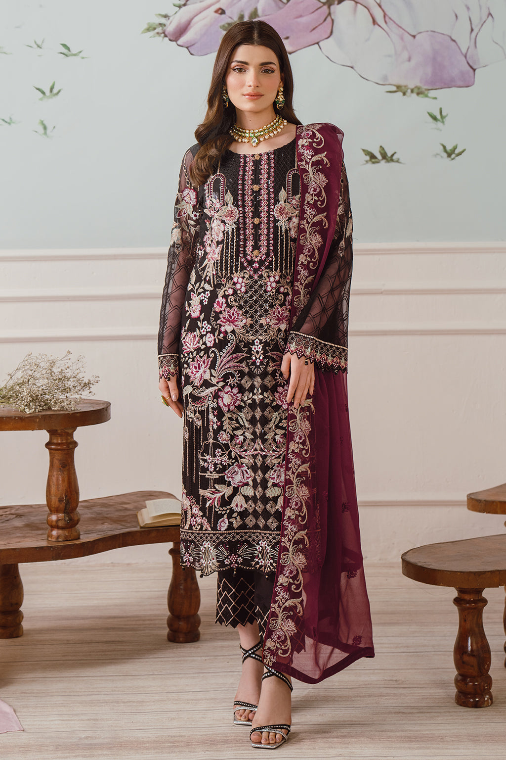 Ramsha Chiffon Collection`24 (Vol-25) F#2504