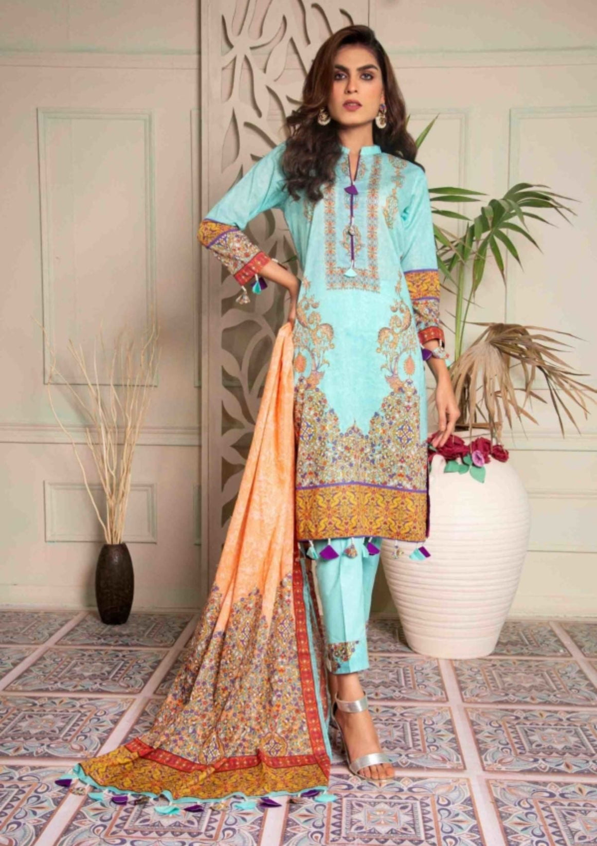 Gulmohar Summer Lawn`21 D#102