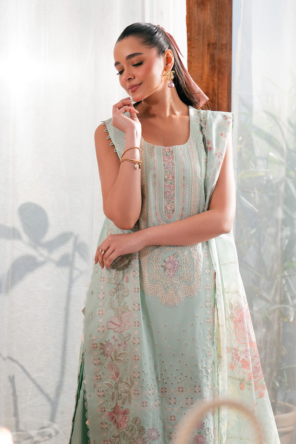 Neeshay Symphony Lawn'25 (Minty)