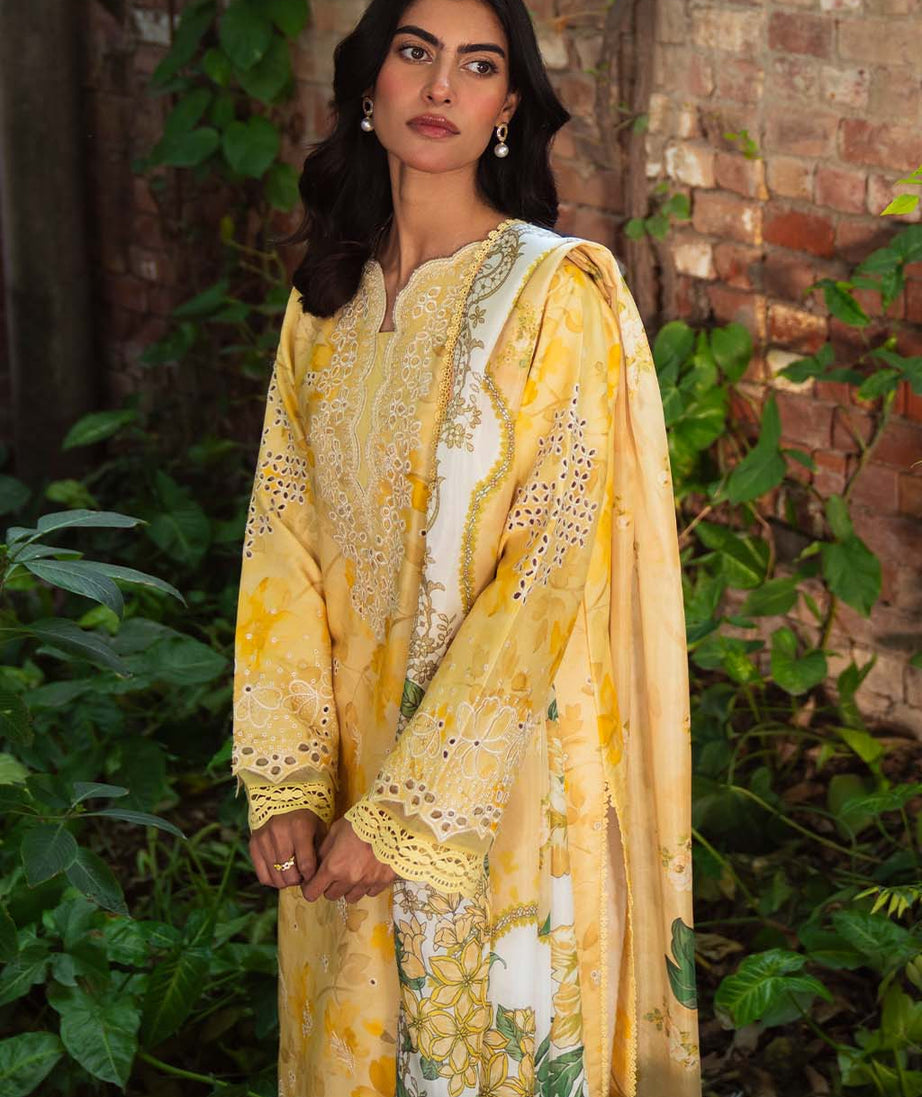 Neeshay Emb Lawn'25 (Butter Cup)