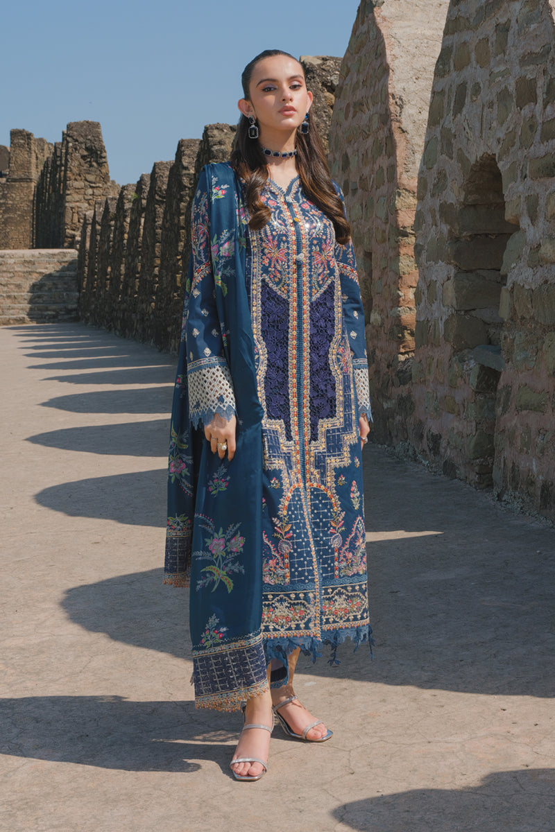 Qalamkar Luxury Lawn`23 D#1