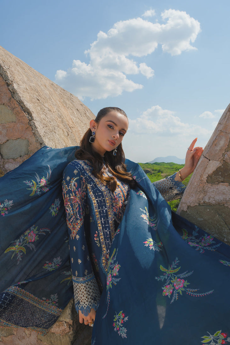 Qalamkar Luxury Lawn`23 D#1