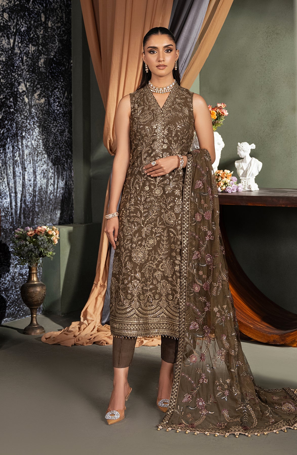 Zarif Heritage Luxury Formal`24 ZHF-06 ZHALAY