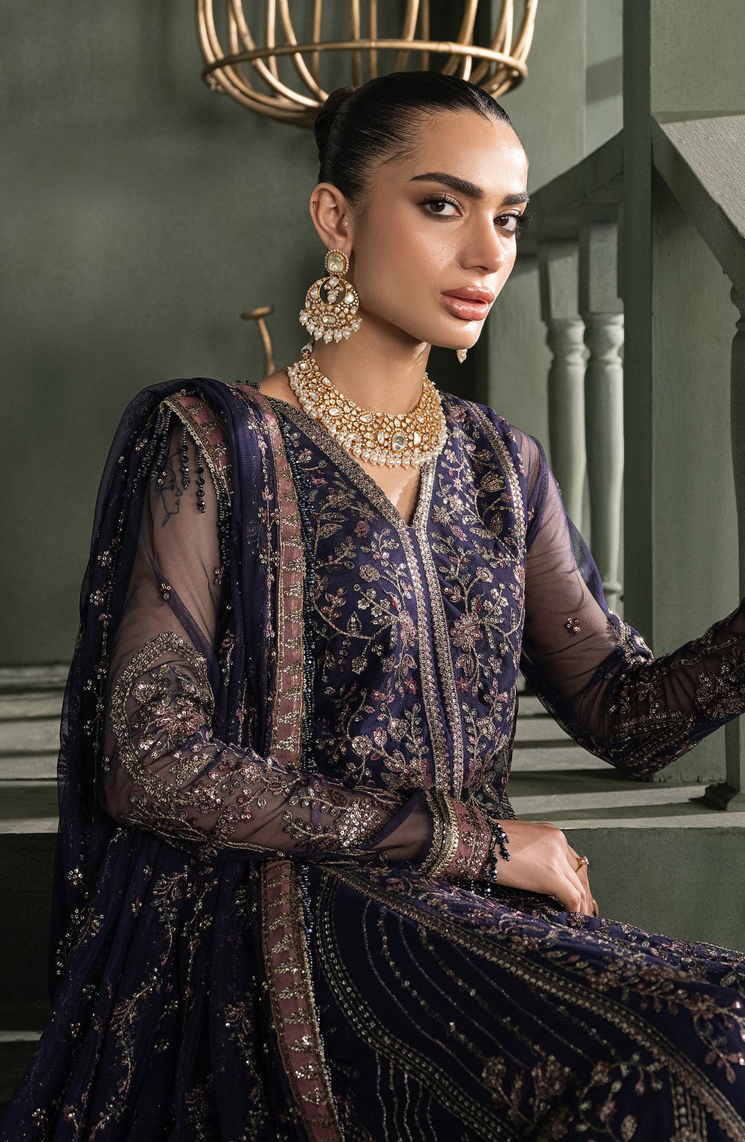 Zarif Heritage Luxury Formal`24 ZHF-08 SIRENE