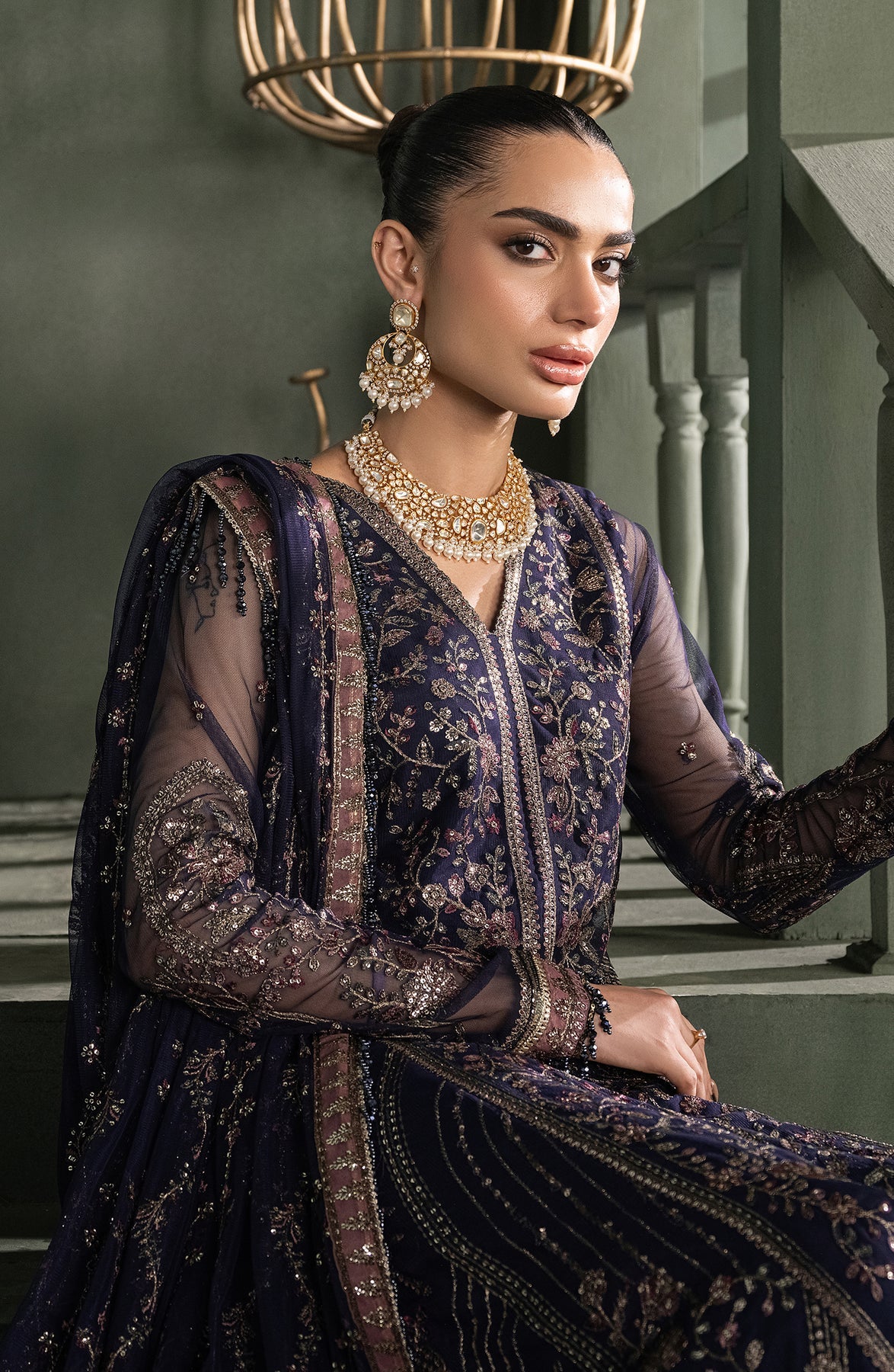 Zarif Heritage Luxury Formal`24 ZHF-08 SIRENE