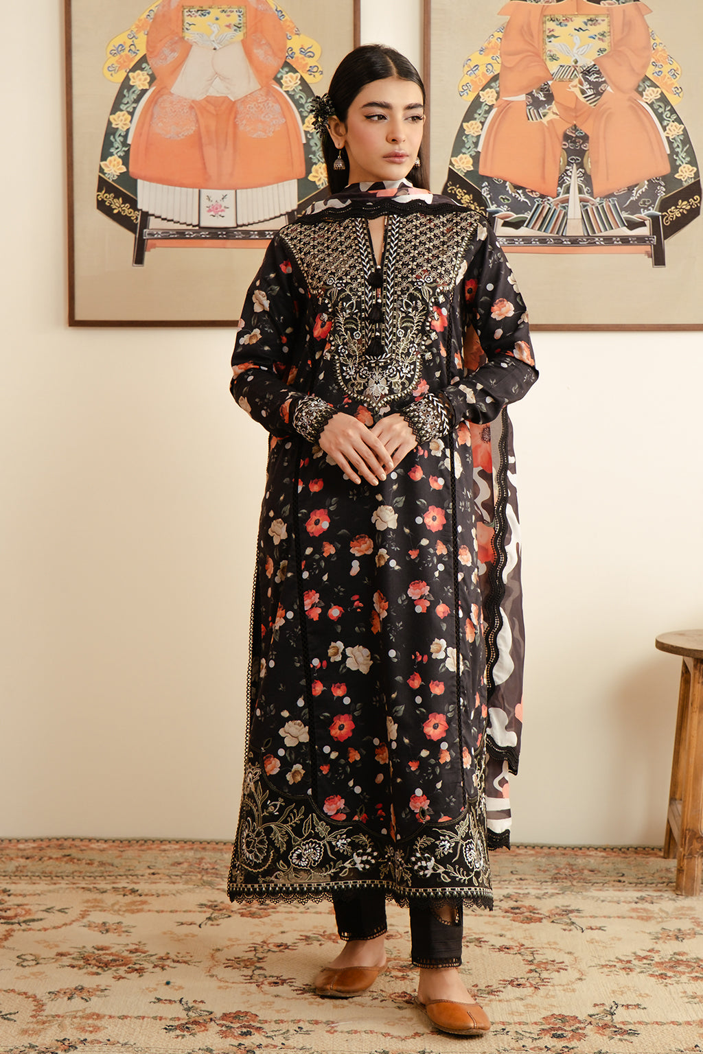 Afrozeh Malina lawn`24 D#07