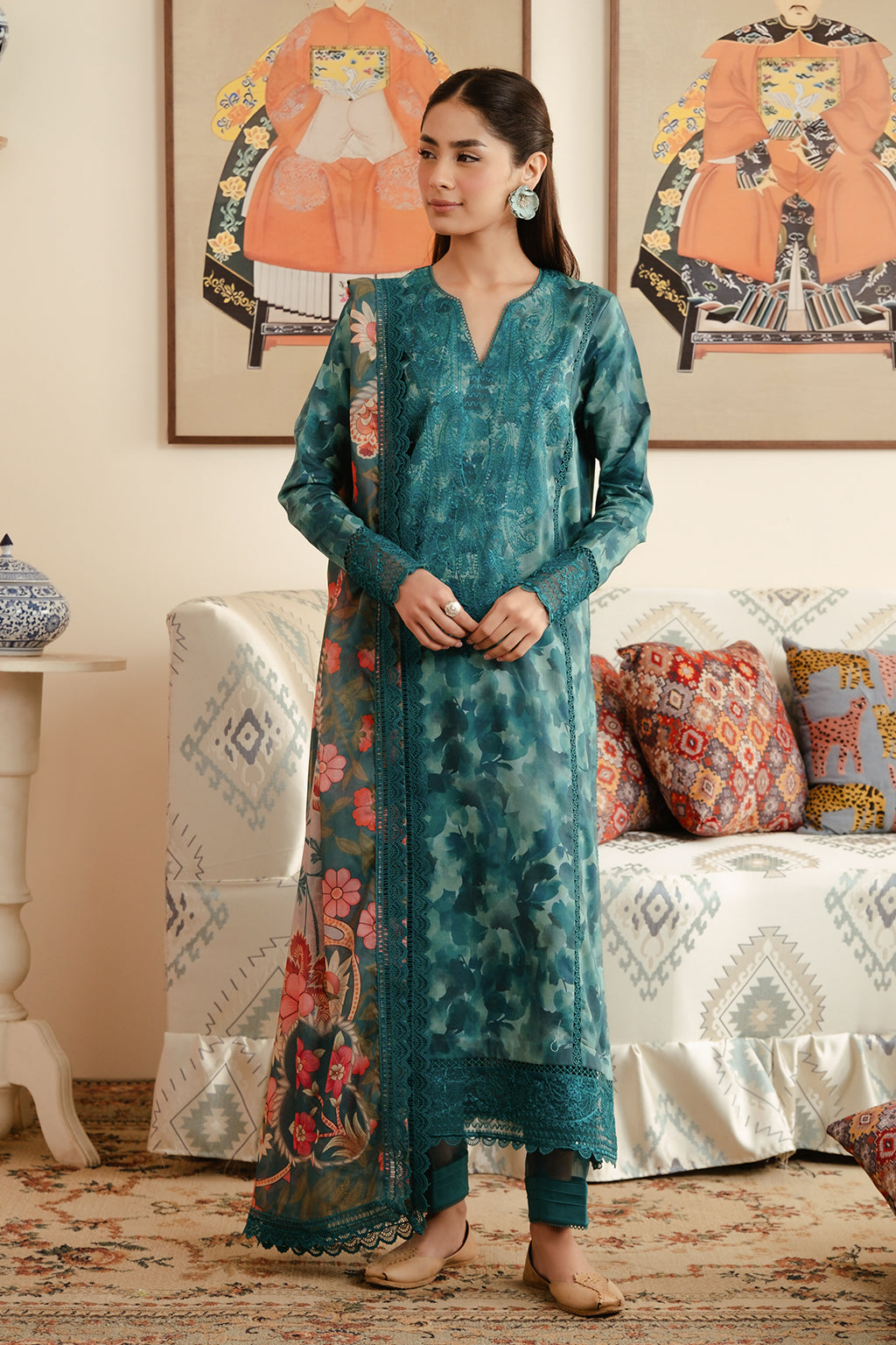 Afrozeh Malina lawn`24 D#01