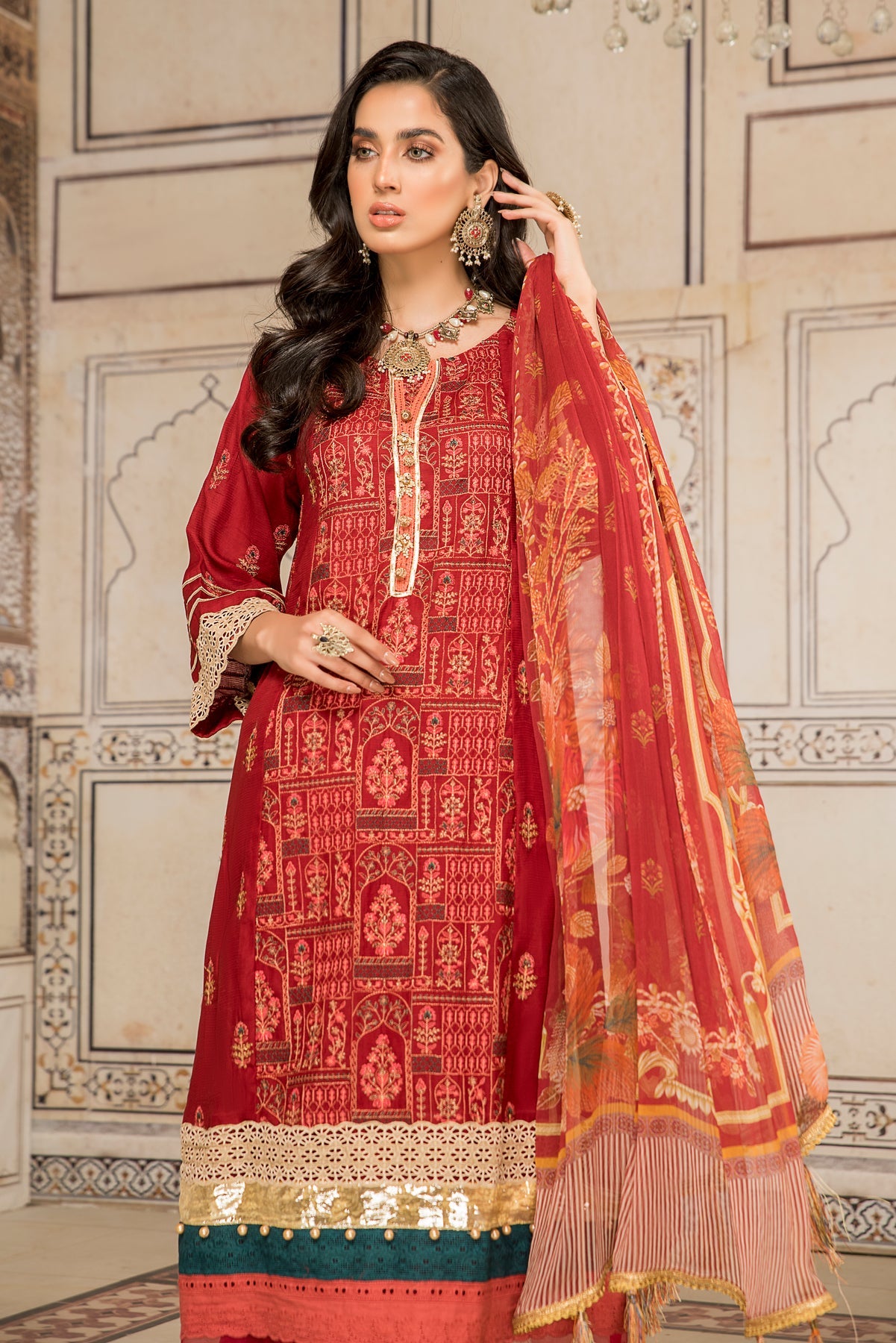 Jacquard Shehrzaad Lawn`22 D#12