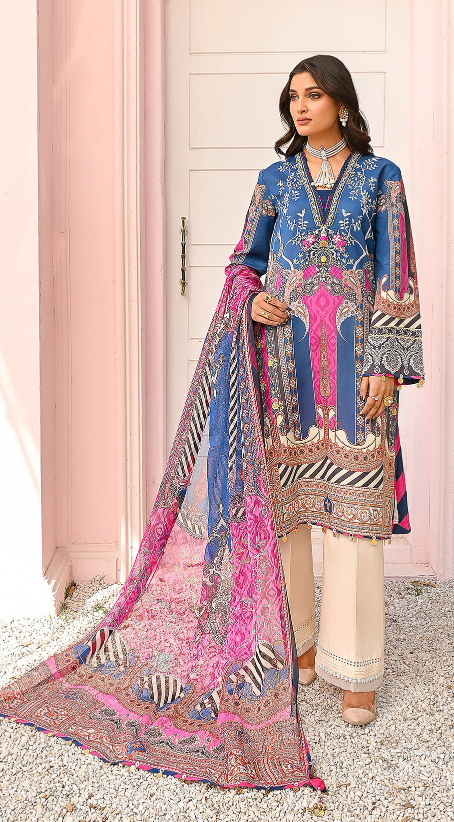 Anaya By Kiran Chaudhry Viva Prints`23 VP#06 RAMALA