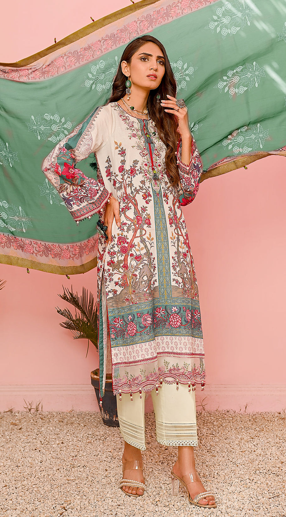 Anaya By Kiran Chaudhry Viva Prints`23 VP#02 VINATA